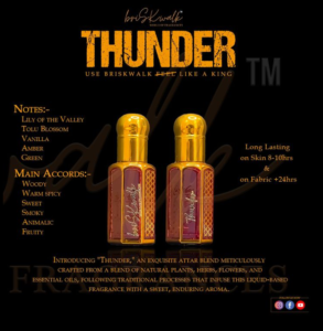 thunder best oud attar